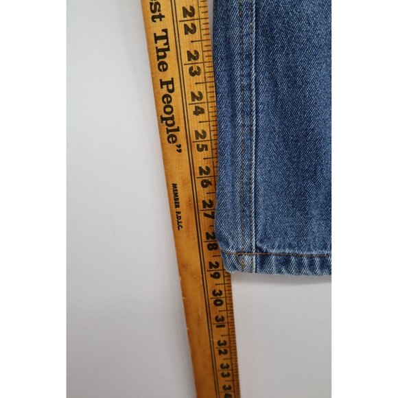 Guide Gear Mens Denim Carpenter Jeans 38x30 Heavy Duty Workwear Wide Leg Baggy - Picture 4 of 15